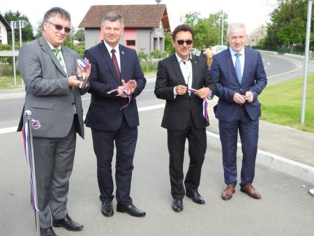 Uradna predaja obnovljene ceste Razkrižje – MP Gibina svojemu namenu 28
